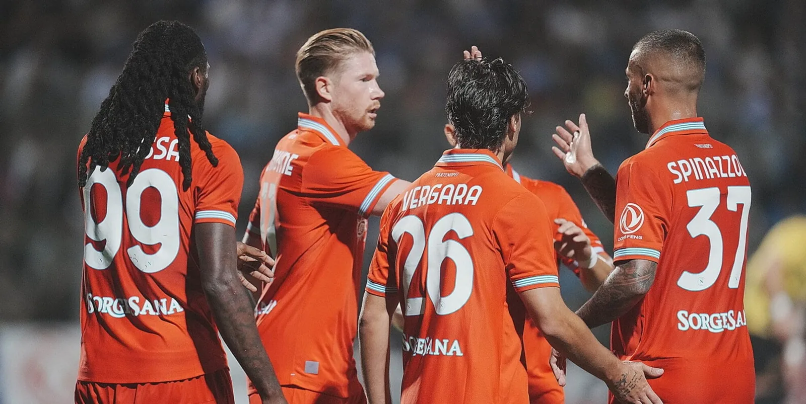 De Bruyne show e il Napoli di Allegri diverte: sei gol all'Aris nell'ultima amichevole